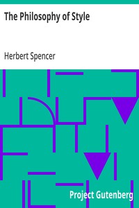 The Philosophy of Style — Herbert Spencer cover