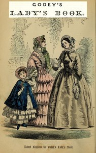Godey's Lady's Book, Vol. 48, No. XVIII, April, 1854 cover