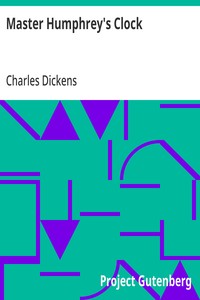 Master Humphrey's Clock — Charles Dickens cover