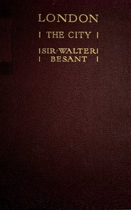 London City — Walter Besant cover
