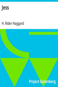 Jess — H. Rider (Henry Rider) Haggard cover