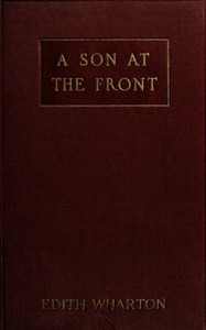 A Son at the Front — Edith Wharton cover