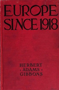 Europe Since 1918 cover