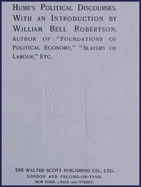 Hume's Political Discourses — David Hume cover