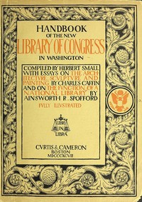 Handbook of the new Library of Congress — Anonymous cover