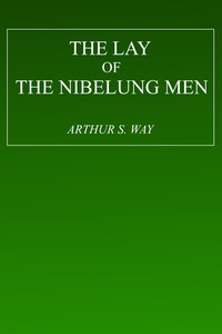 The Lay of the Nibelung Men — Anonymous cover