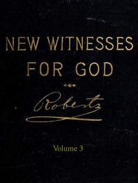 New Witnesses for God (Volume 3 of 3) cover