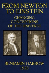 From Newton to Einstein: Changing Conceptions of the Universe — Benjamin Harrow cover