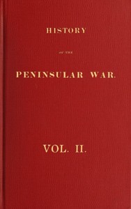 History of the Peninsular War, Volume 2 (of 6) — Robert Southey cover