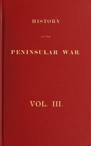 History of the Peninsular War, Volume 3 (of 6) — Robert Southey cover