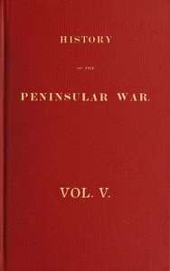 History of the Peninsular War, Volume 5 (of 6) — Robert Southey cover