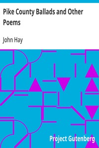 Pike County Ballads and Other Poems — John Hay cover