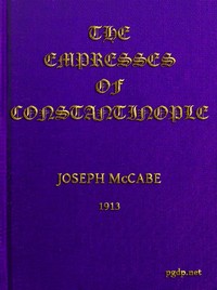The Empresses of Constantinople — Joseph McCabe cover