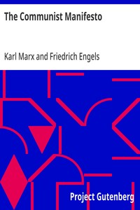 The Communist Manifesto — Karl Marx cover