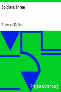 Soldiers Three — Rudyard Kipling cover
