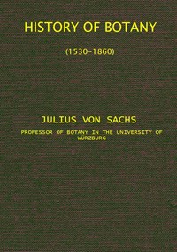 History of Botany (1530-1860) cover