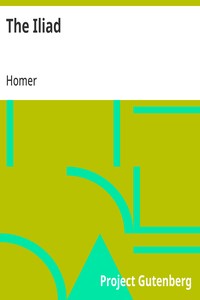 The Iliad — Homer cover