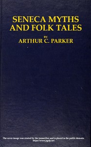 Seneca myths and folk tales cover