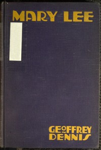 Mary Lee — Geoffrey Dennis cover