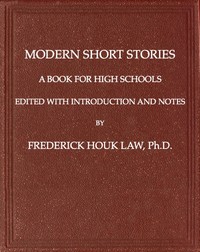 Modern Short Stories: A Book for High Schools — Anonymous cover