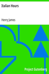 Italian Hours — Henry James cover