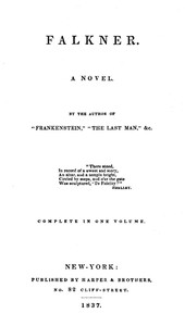 Falkner: A Novel — Mary Wollstonecraft Shelley cover