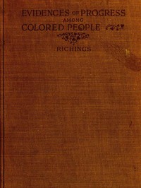 Evidences of Progress Among Colored People cover