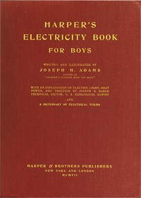 Harper's Electricity Book for Boys — Joseph H. (Joseph Henry) Adams cover