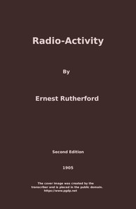 Radio-Activity — Ernest Rutherford cover