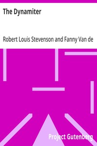 The Dynamiter — Robert Louis Stevenson cover