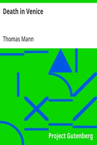 Death in Venice — Thomas Mann cover