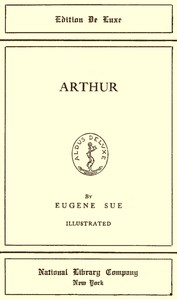 Arthur — Eugène Sue cover