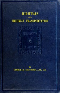 Highways and Highway Transportation — George R. Chatburn cover
