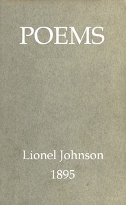 Poems — Lionel Johnson cover