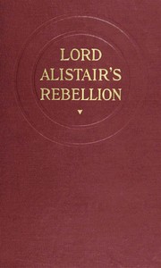 Lord Alistair's Rebellion — Allen Upward cover