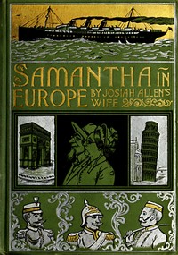Samantha in Europe — Marietta Holley cover