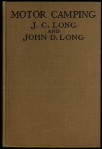 Motor Camping — J. C. (John Cuthbert) Long cover