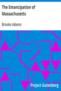The Emancipation of Massachusetts cover