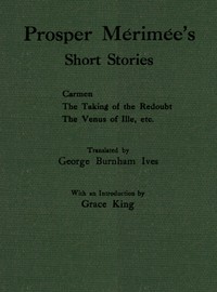 Prosper Mérimée's Short Stories — Prosper Mérimée cover