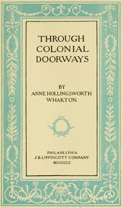 Through Colonial Doorways cover