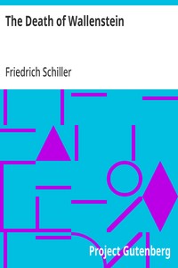 The Death of Wallenstein — Friedrich Schiller cover
