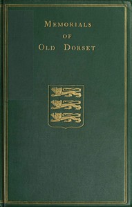Memorials of Old Dorset — Anonymous cover
