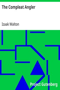 The Compleat Angler — Izaak Walton cover