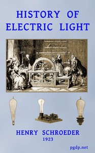 History of electric light — Henry Schroeder cover