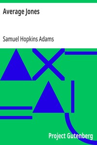 Average Jones — Samuel Hopkins Adams cover