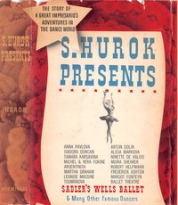 S. Hurok Presents; A Memoir of the Dance World — Sol Hurok cover
