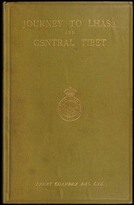 Journey to Lhasa and Central Tibet — Sarat Chandra Das cover