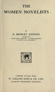 The women novelists cover