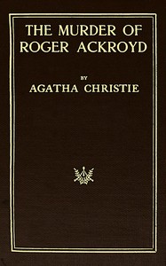 The murder of Roger Ackroyd — Agatha Christie cover