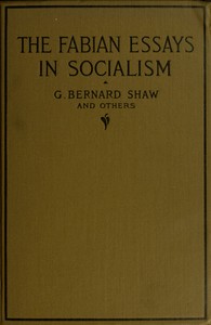 Fabian Essays in Socialism — Anonymous cover